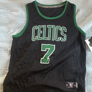Celtics Black and Green Jersey